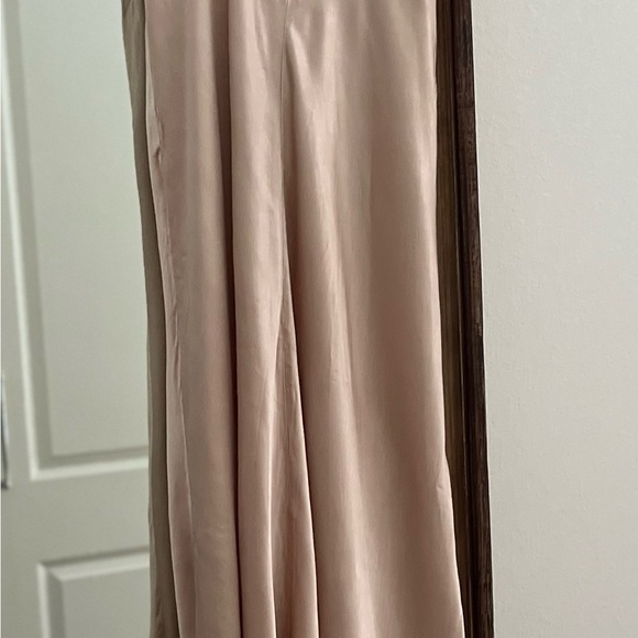 BHLDN long dress with beaded capelet - Picture 7 of 11